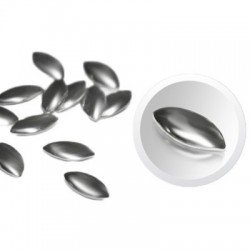 Nageldekorationer / dekoration - Ellips - Silver - 11 - Metall- dekorationer -glamandbeauty.se Nageldekorationer / dekoration - Ellips - Silver - 11 - Metall- dekorationer -glamandbeauty.se