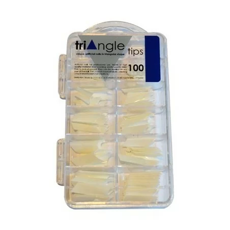 Triangel / edge - formade design nageltippar - 100 st