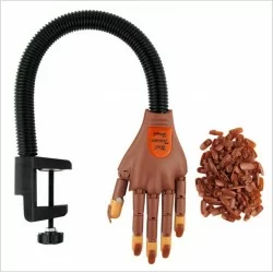 Nail Training Hand / Önvningshand för nagelteknolog - Displayer / Övningsmaterial -glamandbeauty.se