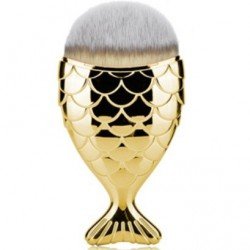Dammborste / Sminkborste - Fiskformad - Guld - Borstar -glamandbeauty.se Dammborste / Sminkborste - Fiskformad - Guld - Borstar -glamandbeauty.se