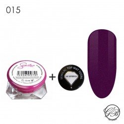 Semilac - UV Gel - Color - Plum - 015 - 5 ml - Semilac -glamandbeauty.se