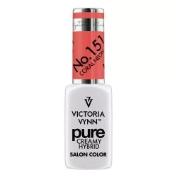 Victoria Vynn - Pure Creamy - 151 Coral Neon - Gellack - Enkelfärgad -glamandbeauty.se