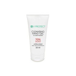 3-pack 50 ml Handsprit i gelé form - V Protect med Aloevera - Bakteriedödande - Yta / hud / hand -glamandbeauty.se
