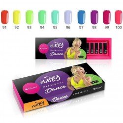 Flexy - Hybrid gel - 10 pack - Kollektion: Dance 91-100 - 4.5g - Flexy - Hybrid gel -glamandbeauty.se