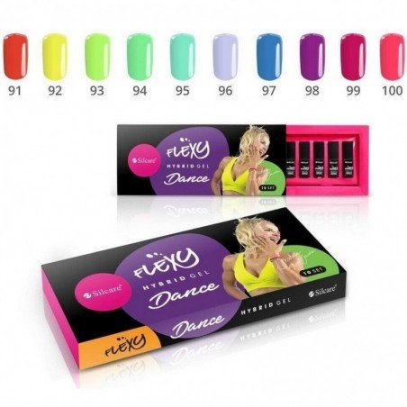 Flexy - Hybrid gel - 10 pack - Kollektion: Dance 91-100 - 4.5g