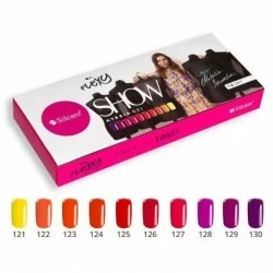 Flexy - Hybrid gel - 10 pack - Kollektion: Show 121-130 - 4.5g - Flexy - Hybrid gel -glamandbeauty.se