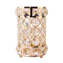 Penselhållare / penselställ - Guld - Vackert dekorerad - Penselställ / Penselstativ -glamandbeauty.se