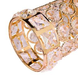 Penselhållare / penselställ - Guld - Vackert dekorerad - Penselställ / Penselstativ -glamandbeauty.se