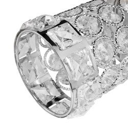 Penselhållare / penselställ - Silver - Vackert dekorerad - Penselställ / Penselstativ -glamandbeauty.se