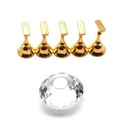 Tipp display - Magnetisk - Kristall kula / Guld 4 - Displayer / Övningsmaterial -glamandbeauty.se Tipp display - Magnetisk - Kristall kula / Guld 4 - Displayer / Övningsmaterial -glamandbeauty.se