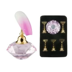 Tipp display - Magnetisk - Kristall kula / Guld 5 - Displayer / Övningsmaterial -glamandbeauty.se