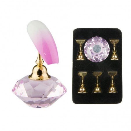 Tipp display - Magnetisk - Kristall kula / Guld 5