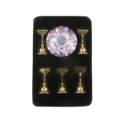 Tipp display - Magnetisk - Kristall kula / Guld 5 - Displayer / Övningsmaterial -glamandbeauty.se Tipp display - Magnetisk - Kristall kula / Guld 5 - Displayer / Övningsmaterial -glamandbeauty.se