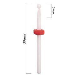 Keramisk slip bits - Vit - Liten kula - F 3/32 - Bits -glamandbeauty.se Keramisk slip bits - Vit - Liten kula - F 3/32 - Bits -glamandbeauty.se