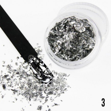Nageldekorationer - Broken Mirror - 03