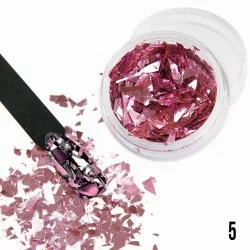 Nageldekorationer - Broken Mirror - 05 - Flakes - Glitter -glamandbeauty.se