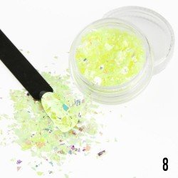 Nageldekorationer - Broken Mirror - 08 - Flakes - Glitter -glamandbeauty.se Nageldekorationer - Broken Mirror - 08 - Flakes - Glitter -glamandbeauty.se