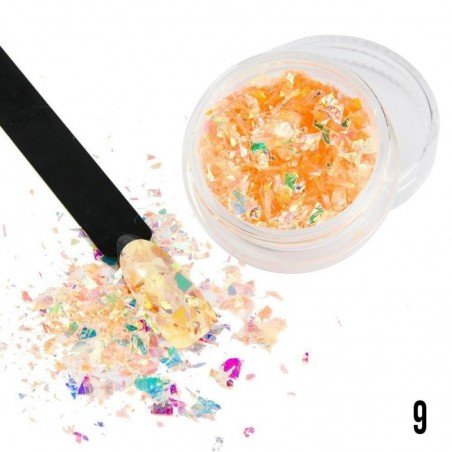 Nageldekorationer - Broken Mirror - 09