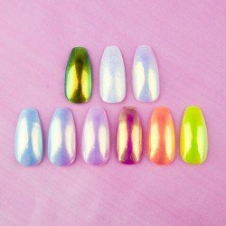 Effektpulver - Opal / Sunglass - 0,3 gram - Neon pulver -glamandbeauty.se