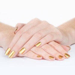 Effektpulver - Chrome Effect - Guld - 01 - Chrome Pigment -glamandbeauty.se