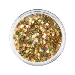 Nagelglitter - Wink Effect - Hexagon - 34 - Storlek 0.2-0.375mm -glamandbeauty.se