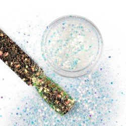 Nagelglitter - Wink Effect - Hexagon - 24 - Storlek 0.2-0.375mm -glamandbeauty.se