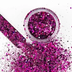 Nagelglitter - Wink Effect - Hexagon - 19 - Storlek 0.2-0.375mm -glamandbeauty.se Nagelglitter - Wink Effect - Hexagon - 19 - Storlek 0.2-0.375mm -glamandbeauty.se
