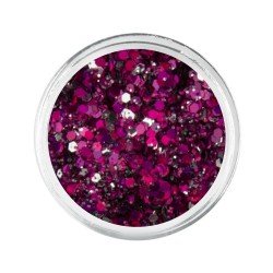 Nagelglitter - Wink Effect - Hexagon - 19 - Storlek 0.2-0.375mm -glamandbeauty.se