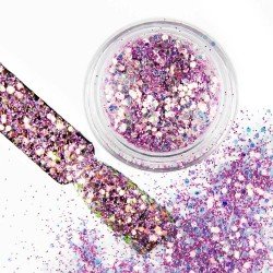 Nagelglitter - Wink Effect - Hexagon - 12 - Storlek 0.2-0.375mm -glamandbeauty.se