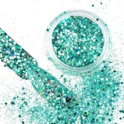 Nagelglitter - Wink Effect - Hexagon - 05 - Storlek 0.2-0.375mm -glamandbeauty.se Nagelglitter - Wink Effect - Hexagon - 05 - Storlek 0.2-0.375mm -glamandbeauty.se