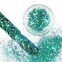 Nagelglitter - Wink Effect - Hexagon - 03 - Storlek 0.2-0.375mm -glamandbeauty.se