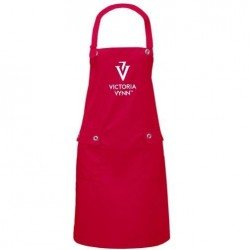 Victoria Vynn - Arbetsförkläde - Röd