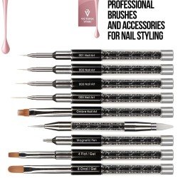 Dotting tool + Silikonpensel - Victoria Vynn - Penslar / Verktyg -glamandbeauty.se Dotting tool + Silikonpensel - Victoria Vynn - Penslar / Verktyg -glamandbeauty.se