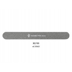 10-pack Nagelfilar - Rak - 80/100 - Victoria Vynn - Svart - Filar -glamandbeauty.se