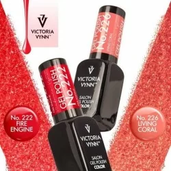 Victoria Vynn - Gel Polish - 222 Fire Engine - Gellack - Enkelfärgad -glamandbeauty.se