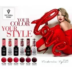 Victoria Vynn - Gel Polish - 040 Scarlet Red - Gellack - Enkelfärgad -glamandbeauty.se