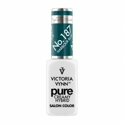 Victoria Vynn - Pure Creamy - 187 Harbour Blue - Gellack - Enkelfärgad -glamandbeauty.se