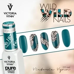 Victoria Vynn - Pure Creamy - 187 Harbour Blue - Gellack - Enkelfärgad -glamandbeauty.se