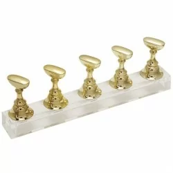 Tipp display - Magnetisk - Guld - 5 st tippar - Displayer / Övningsmaterial -glamandbeauty.se