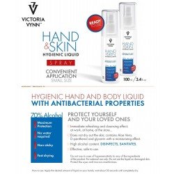 Handsprit 70% - 100 ml - Spray - Victoria Vynn - Bakteriedödande - Yta / hud / hand -glamandbeauty.se Handsprit 70% - 100 ml - Spray - Victoria Vynn - Bakteriedödande - Yta / hud / hand -glamandbeauty.se