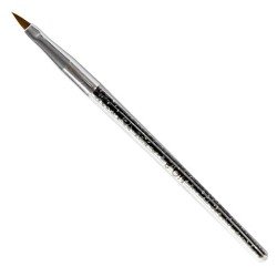 Akryl pensel med stenar - Storlek: 2 - Svart - Akryl -glamandbeauty.se Akryl pensel med stenar - Storlek: 2 - Svart - Akryl -glamandbeauty.se
