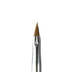 Akryl pensel med stenar - Storlek: 2 - Svart - Akryl -glamandbeauty.se Akryl pensel med stenar - Storlek: 2 - Svart - Akryl -glamandbeauty.se