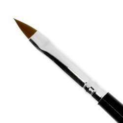 Akryl pensel med stenar - Storlek: 4 - Svart - Akryl -glamandbeauty.se Akryl pensel med stenar - Storlek: 4 - Svart - Akryl -glamandbeauty.se