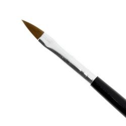 Akryl pensel med stenar - Storlek: 6 - Svart - Akryl -glamandbeauty.se Akryl pensel med stenar - Storlek: 6 - Svart - Akryl -glamandbeauty.se