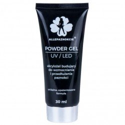 Akrylgel - Powder gel - Clear 30 ml - Allepaznokcie - Akrylgel - Allepaznokcie -glamandbeauty.se