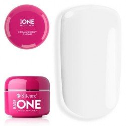 Base One - Builder - Clear - Strawberry - 15g - Silcare - 15g -glamandbeauty.se Base One - Builder - Clear - Strawberry - 15g - Silcare - 15g -glamandbeauty.se
