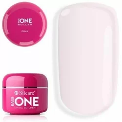 Base One - Builder - Pink - 15 gram - Silcare - 15g -glamandbeauty.se