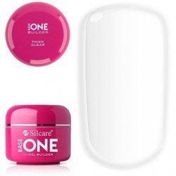 Base One - Builder - Thick Clear - 100 gram - Silcare - 100g -glamandbeauty.se