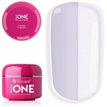 Base One - Builder - Thick Violet - 15 gram - Silcare