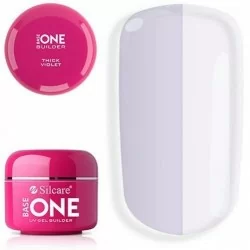 Base One - Builder - Thick Violet - 30 gram - Silcare - 30g -glamandbeauty.se